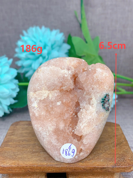 Pink Amethyst Agate Geode-ToShay.org