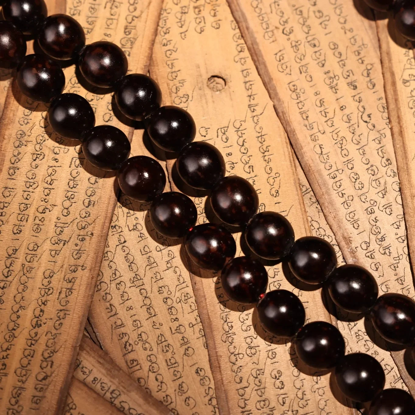 Wood Phoenix Eye Bodhi Beads-ToShay.org