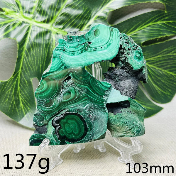 Green Malachite Slice-ToShay.org