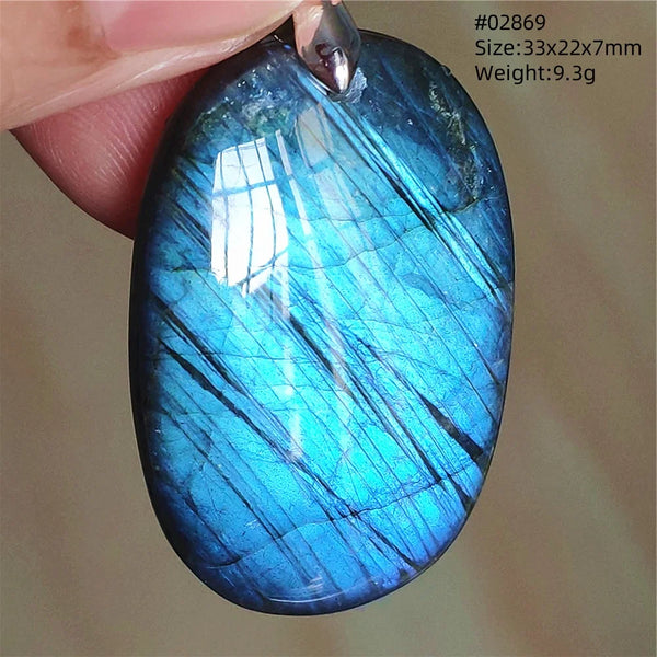 Blue Light Labradorite Pendant-ToShay.org