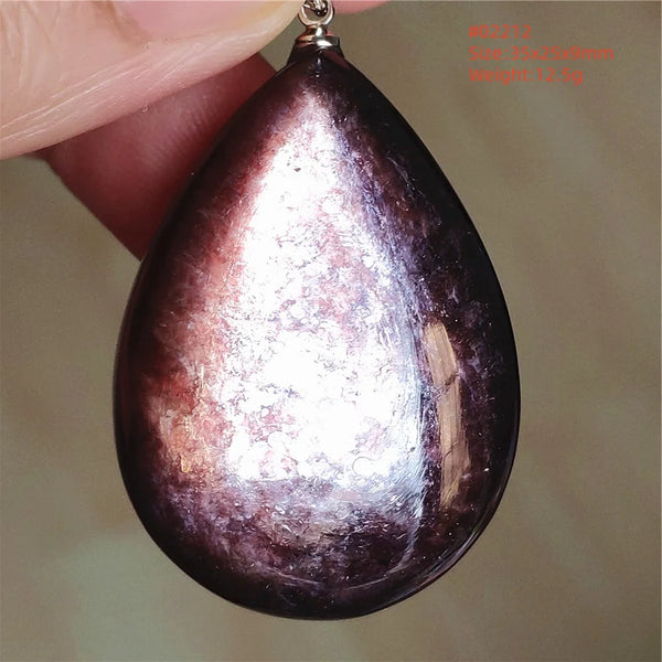 Purple Red Lepidolite Quartz-ToShay.org