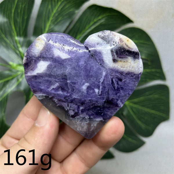 Purple Sugilite Heart-ToShay.org