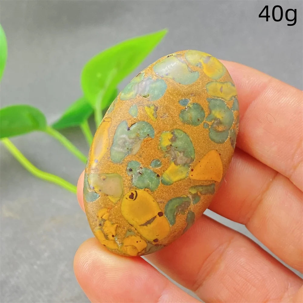 Green Rainforest Palm Stone-ToShay.org