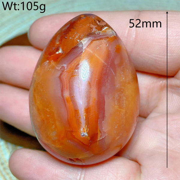 Orange Carnelian Egg-ToShay.org