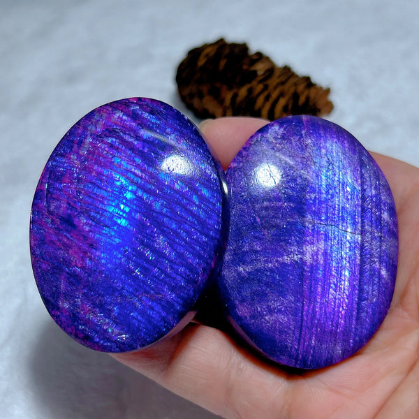 Violet Rainbow Moonstone-ToShay.org