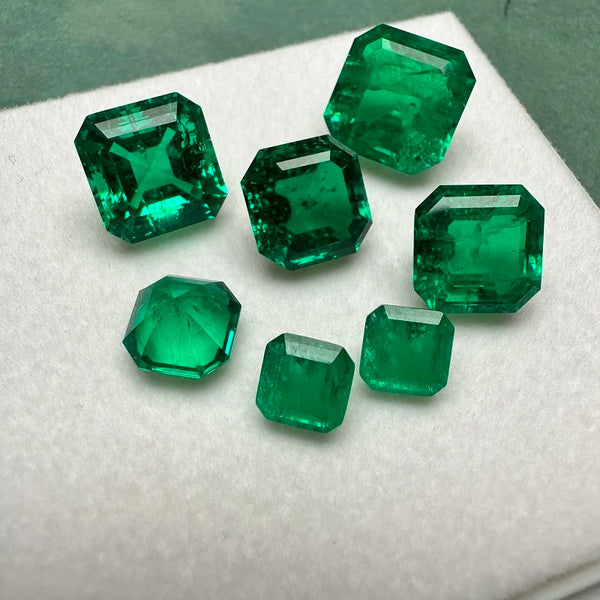 Green Crystal Cut Emerald-ToShay.org
