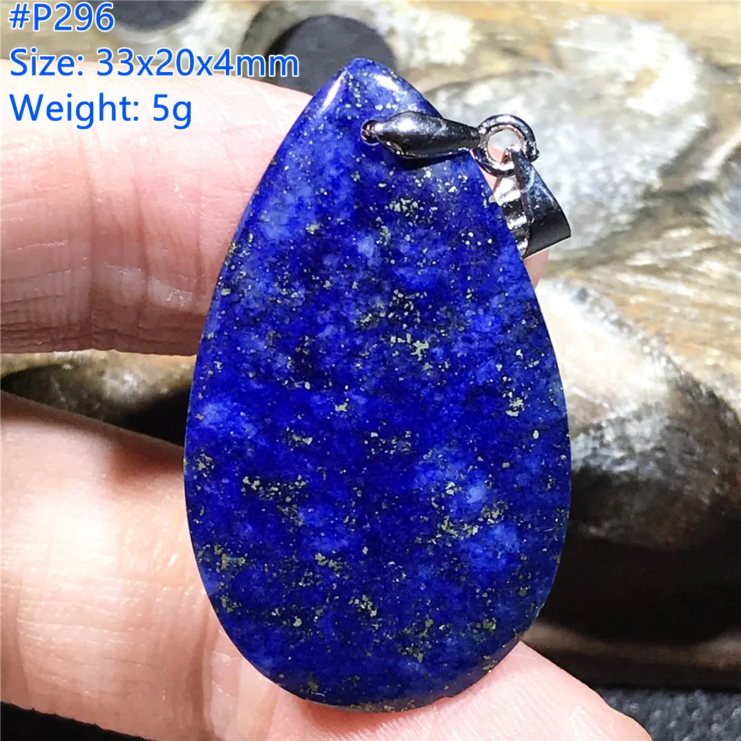 Blue Lapis Lazuli Pendant-ToShay.org