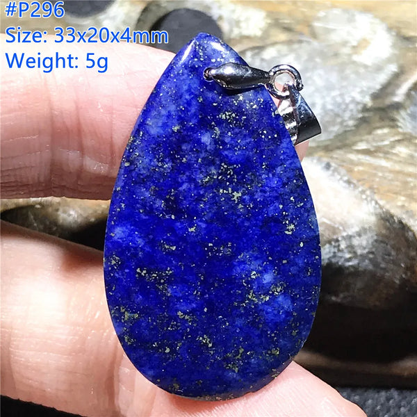 Blue Lapis Lazuli Pendant-ToShay.org