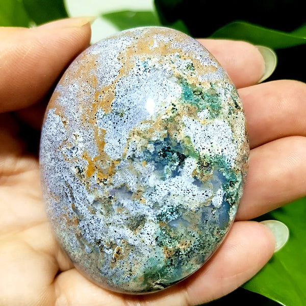Ocean Jasper Palm Stone-ToShay.org