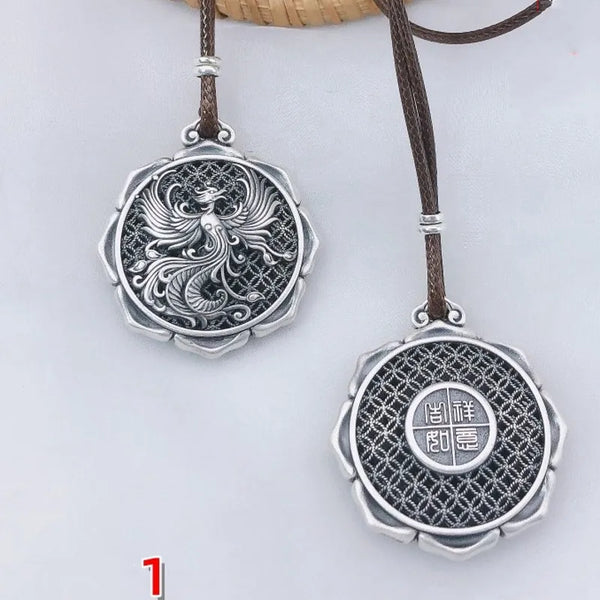 Silver Phoenix Pendant-ToShay.org