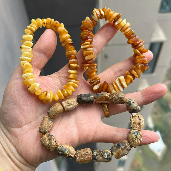 Yellow Amber Bracelets-ToShay.org