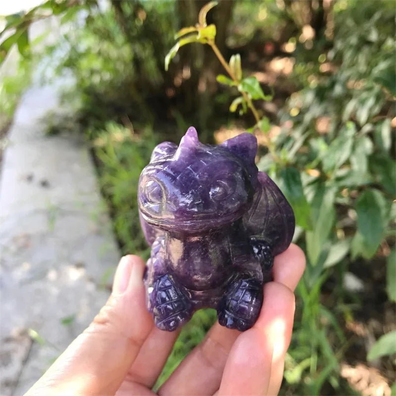 Purple Lepidolite Dragon-ToShay.org