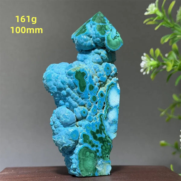 Blue Chrysocolla Tower-ToShay.org