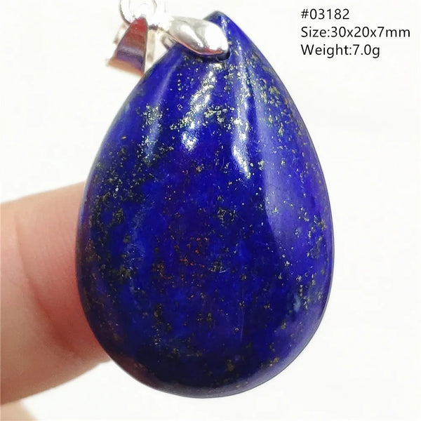 Blue Lapis Lazuli Pendant-ToShay.org