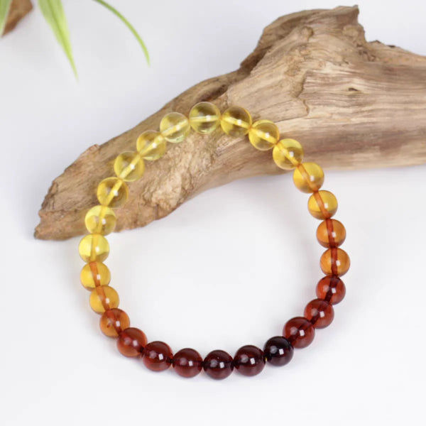 Red Amber Bracelet-ToShay.org