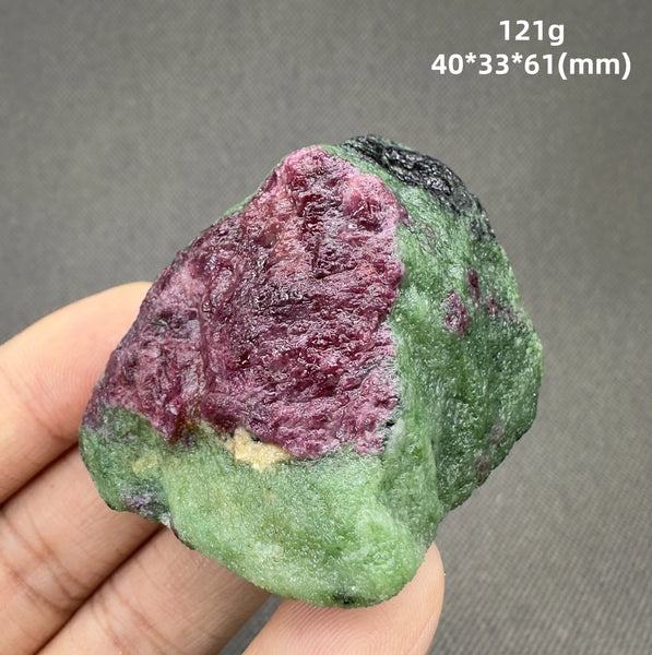 Red Green Ruby Epidote-ToShay.org