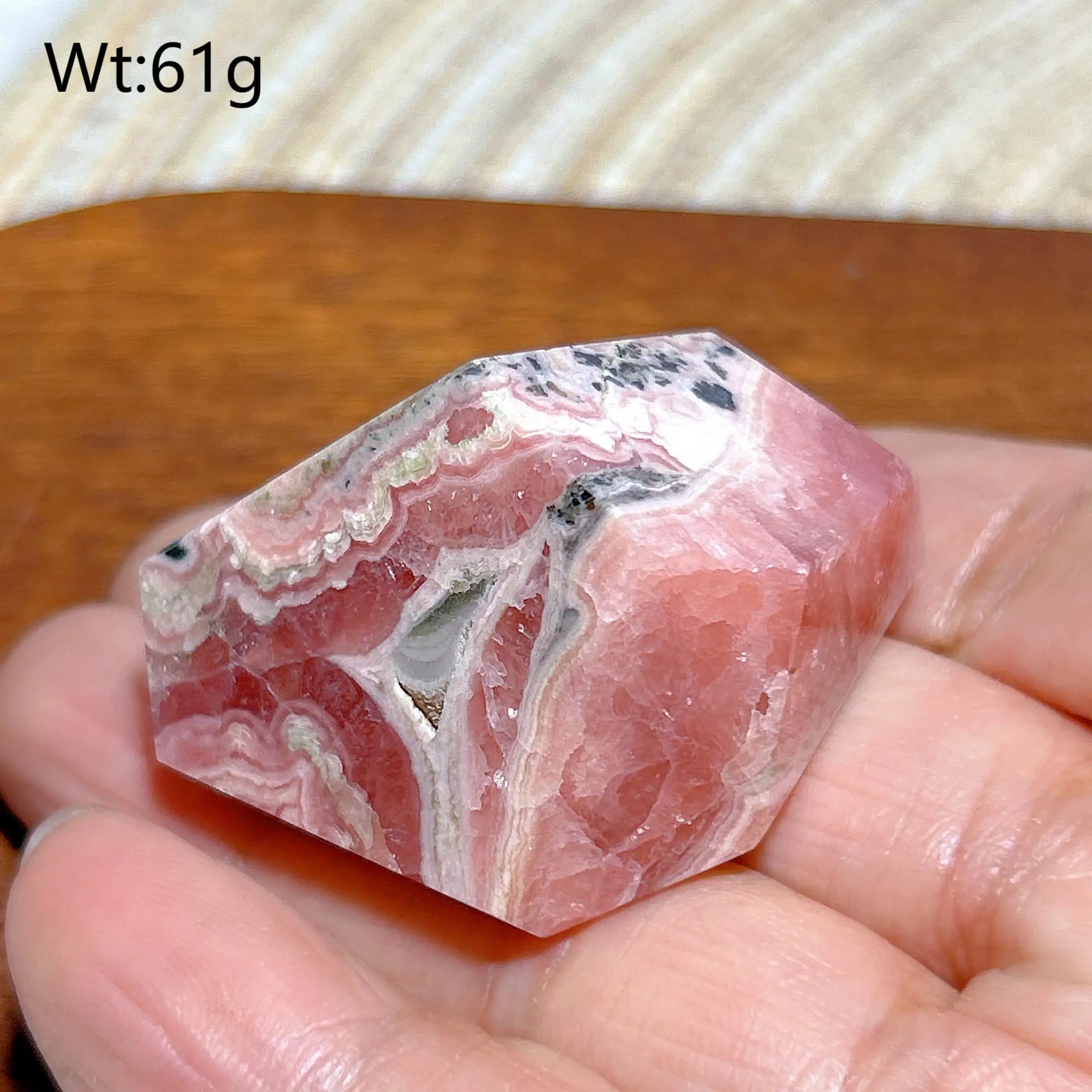 Pink Rhodochrosite Rocks-ToShay.org