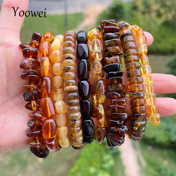 Yellow Amber Bracelet-ToShay.org