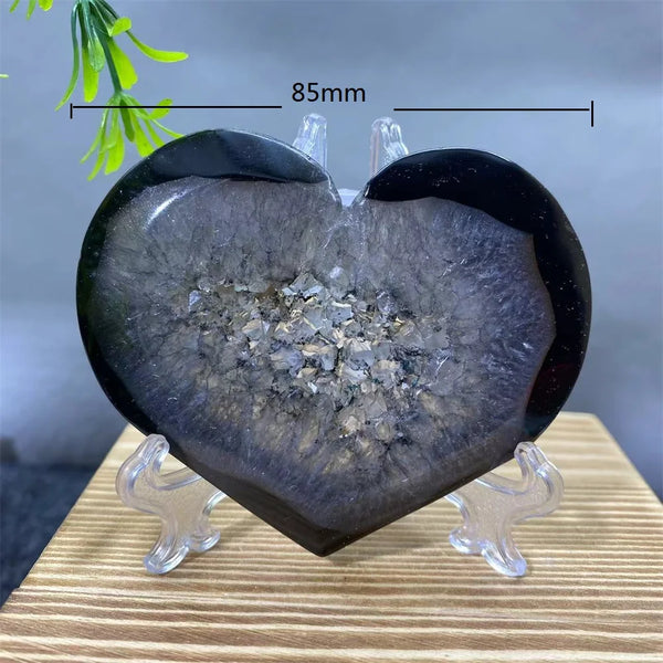 Black Agate Heart-ToShay.org