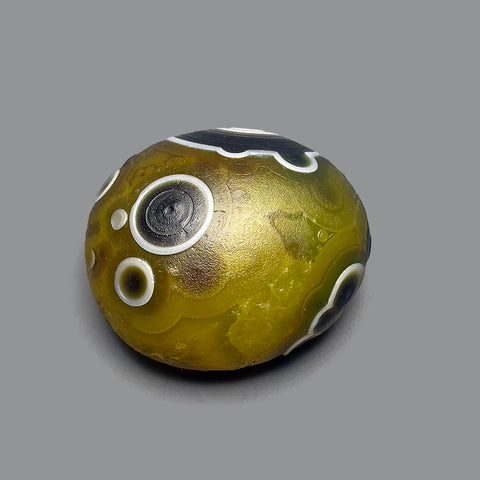 Yellow Flower Eye Agate-ToShay.org