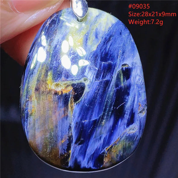 Blue Pietersite Pendant-ToShay.org