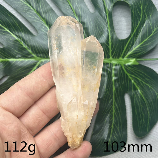 Clear Pineapple Quartz Cluster-ToShay.org