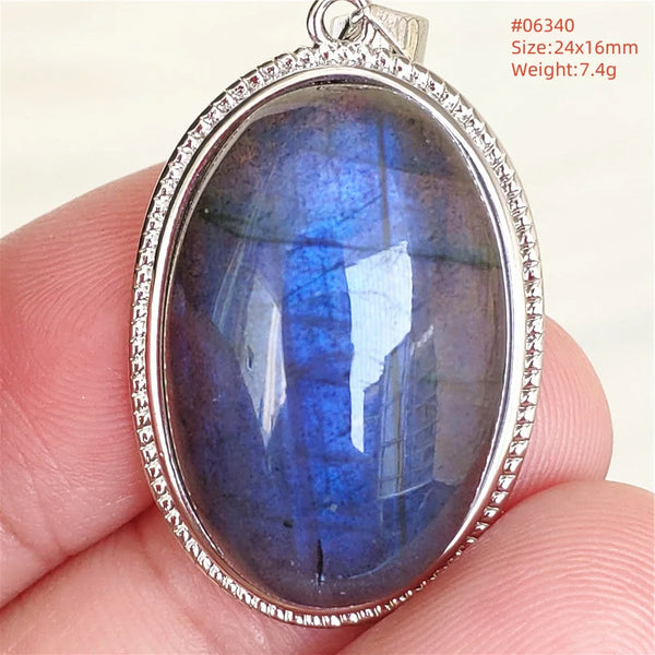 Blue Light Labradorite Pendant-ToShay.org