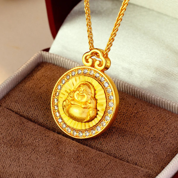 Gold Maitreya Pendant-ToShay.org