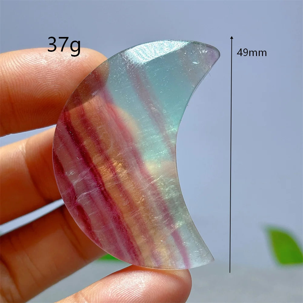 Mixed Fluorite Moon-ToShay.org