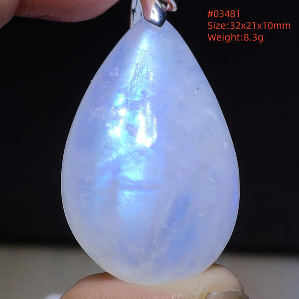 Blue Light Moonstone Pendant-ToShay.org