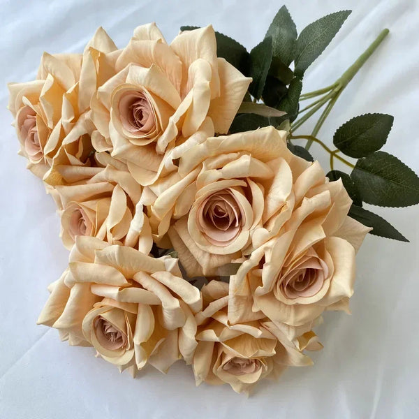Rose Silk Flower Bouquets-ToShay.org