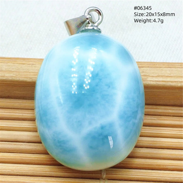 Blue Larimar Pendant-ToShay.org