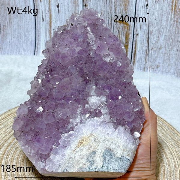 Purple Amethyst Cluster-ToShay.org