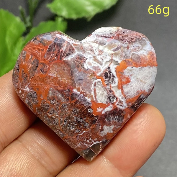 Red Agate Heart-ToShay.org
