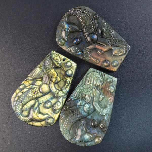 Blue Labradorite Charms-ToShay.org