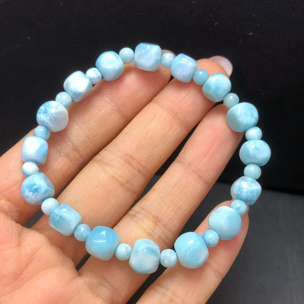 Blue Larimar Bracelet-ToShay.org