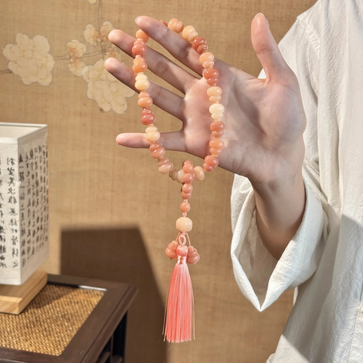 Mixed Bodhi Root Mala-ToShay.org
