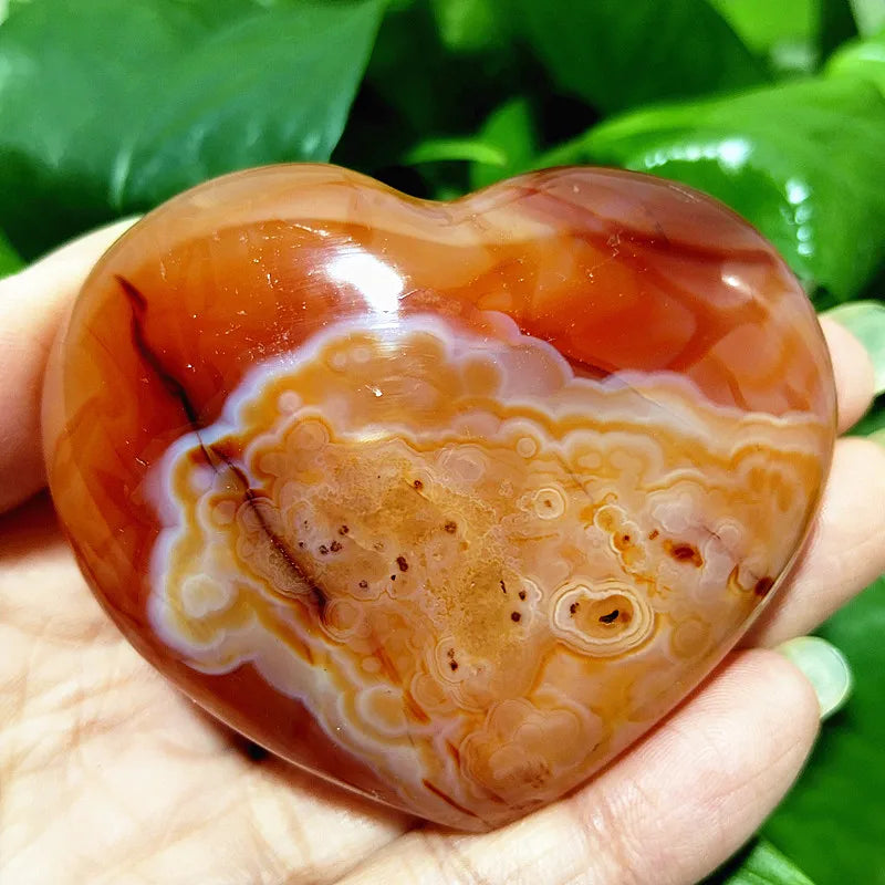 Red Agate Heart-ToShay.org