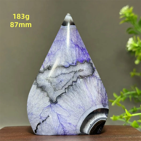 Purple Agate Flame-ToShay.org