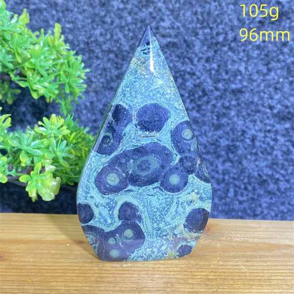 Blue Malachite Crystal Torch-ToShay.org