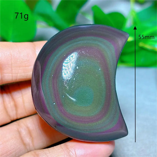 Rainbow Obsidian Moon-ToShay.org