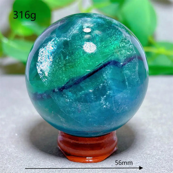 Green Fluorite Ball-ToShay.org