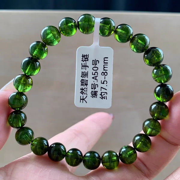 Green Tourmaline Bracelet-ToShay.org