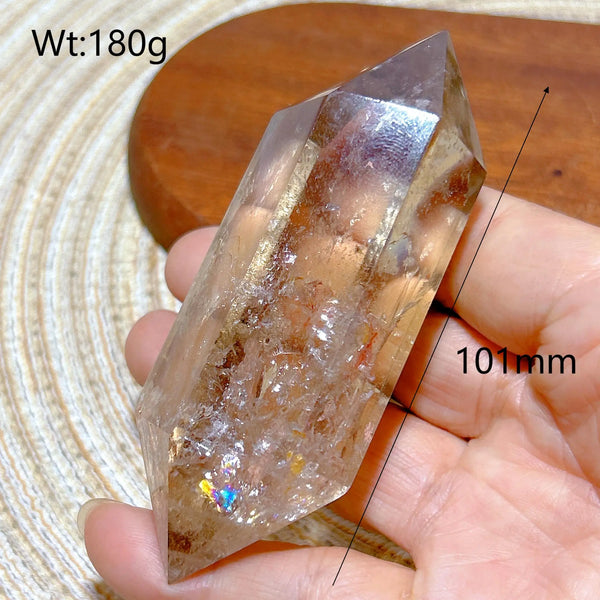 Smokey Rainbow Quartz Point-ToShay.org