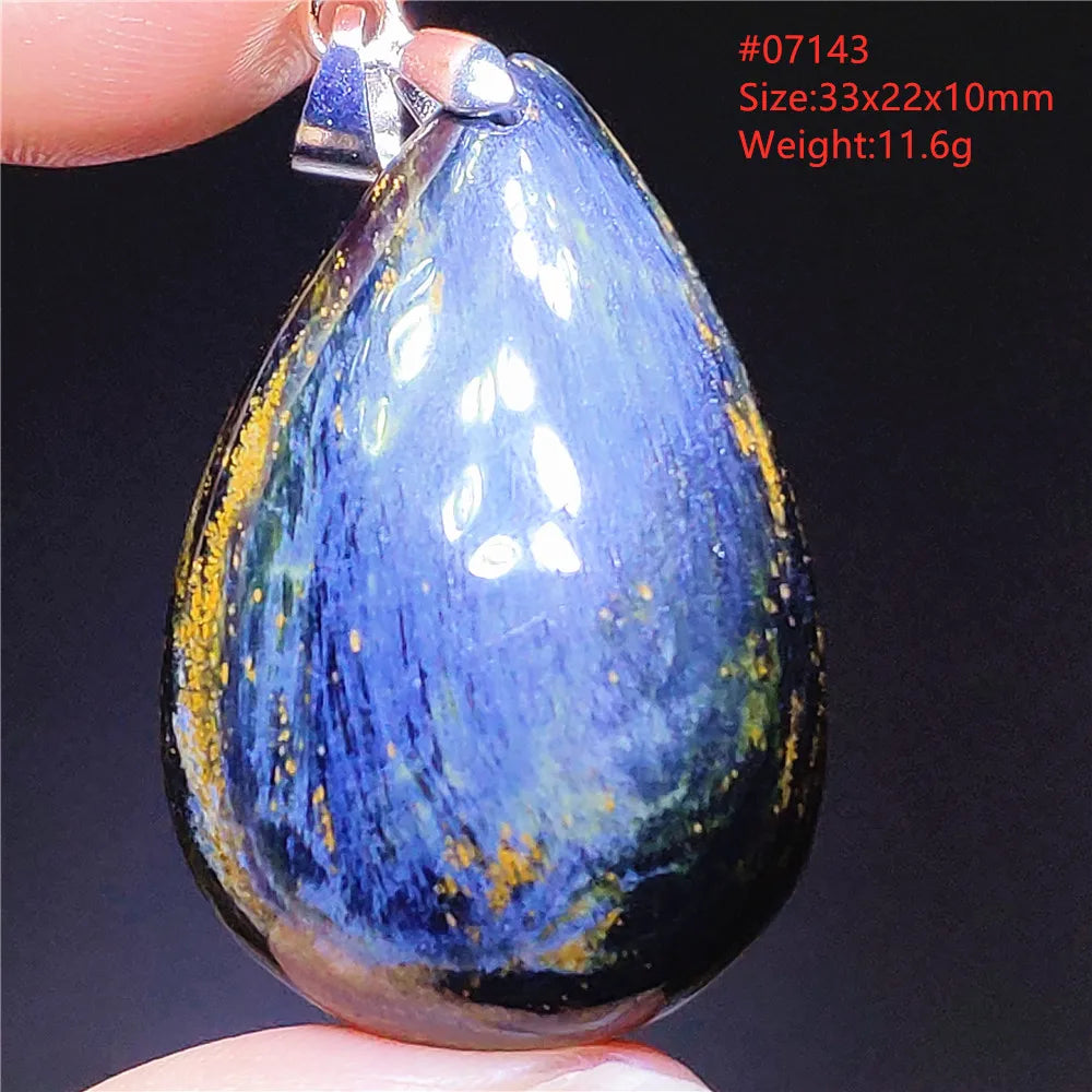 Blue Pietersite Pendant-ToShay.org