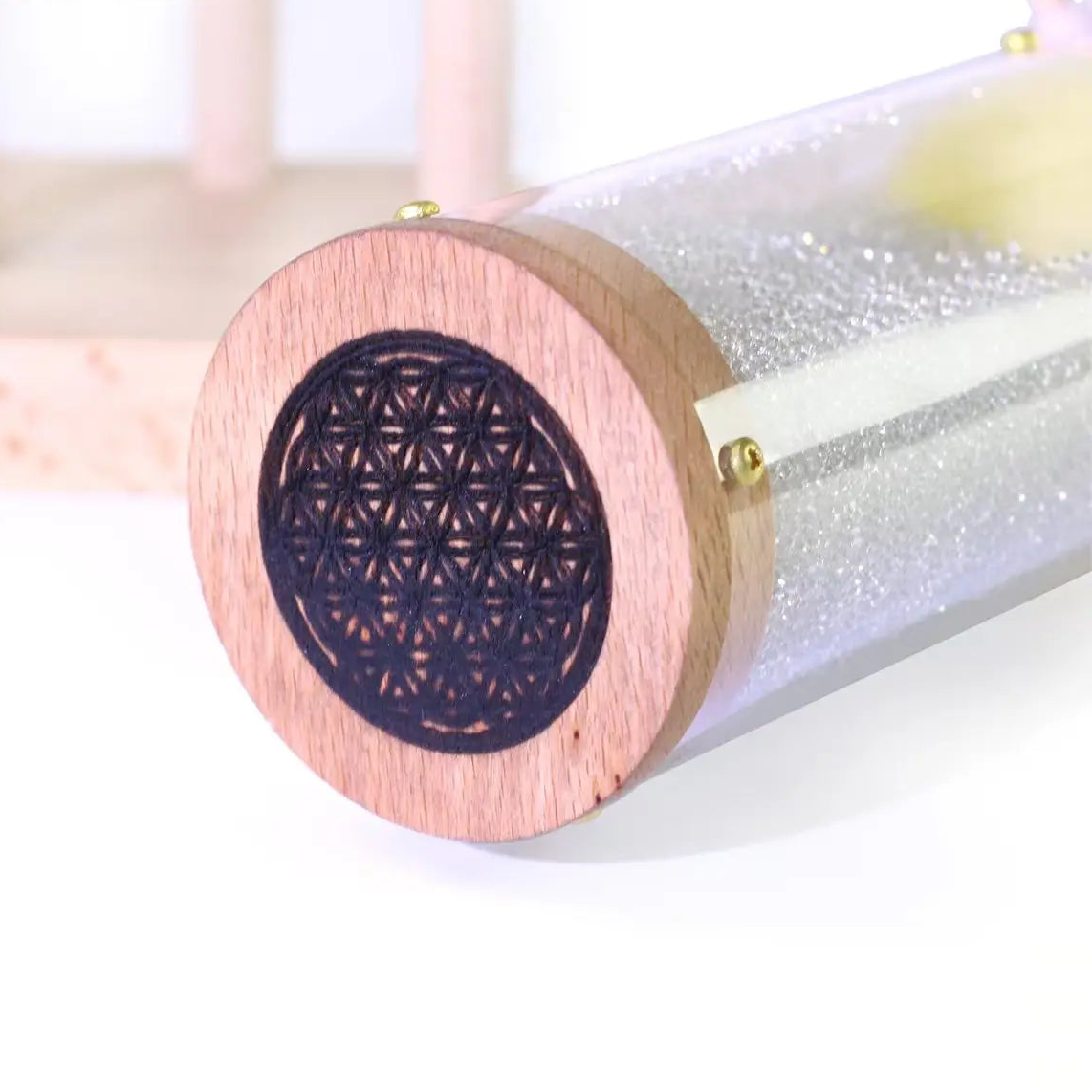 Clear Crystal Rain Stick-ToShay.org
