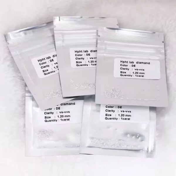 Clear Faceted Diamond Melee-ToShay.org