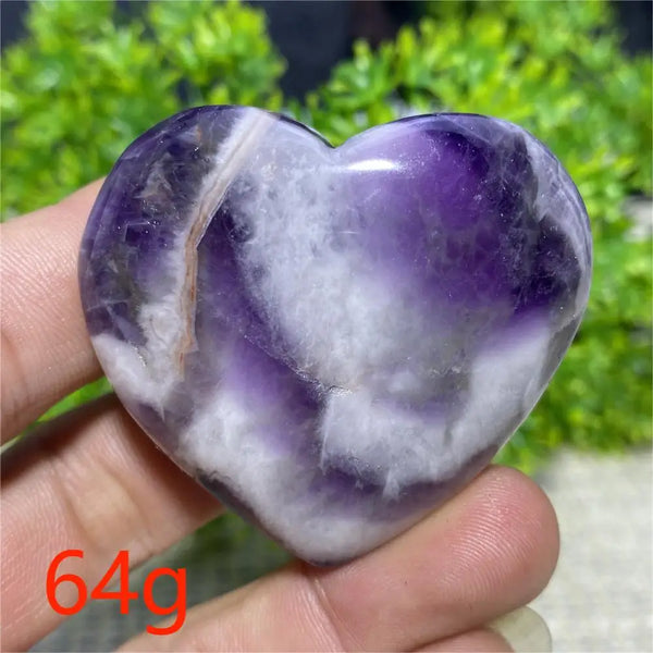 Purple Dream Amethyst Heart-ToShay.org