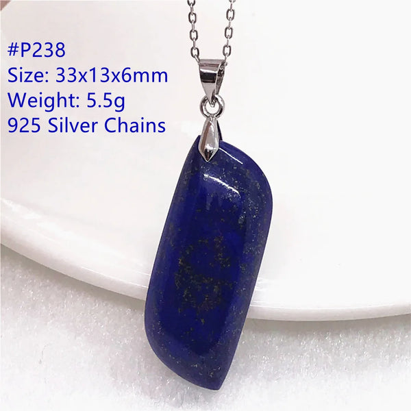 Blue Lapis Lazuli Pendant-ToShay.org