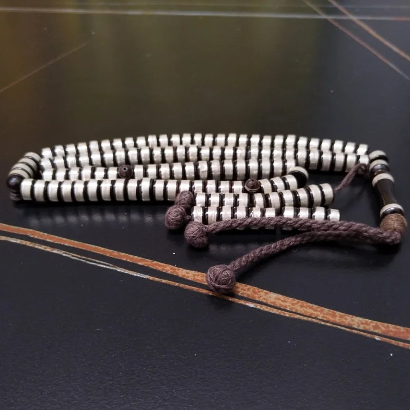 Silver Kuka Inlay Tasbih-ToShay.org
